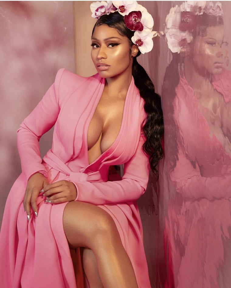 The Pleiadian gown in Pleiadian Pink